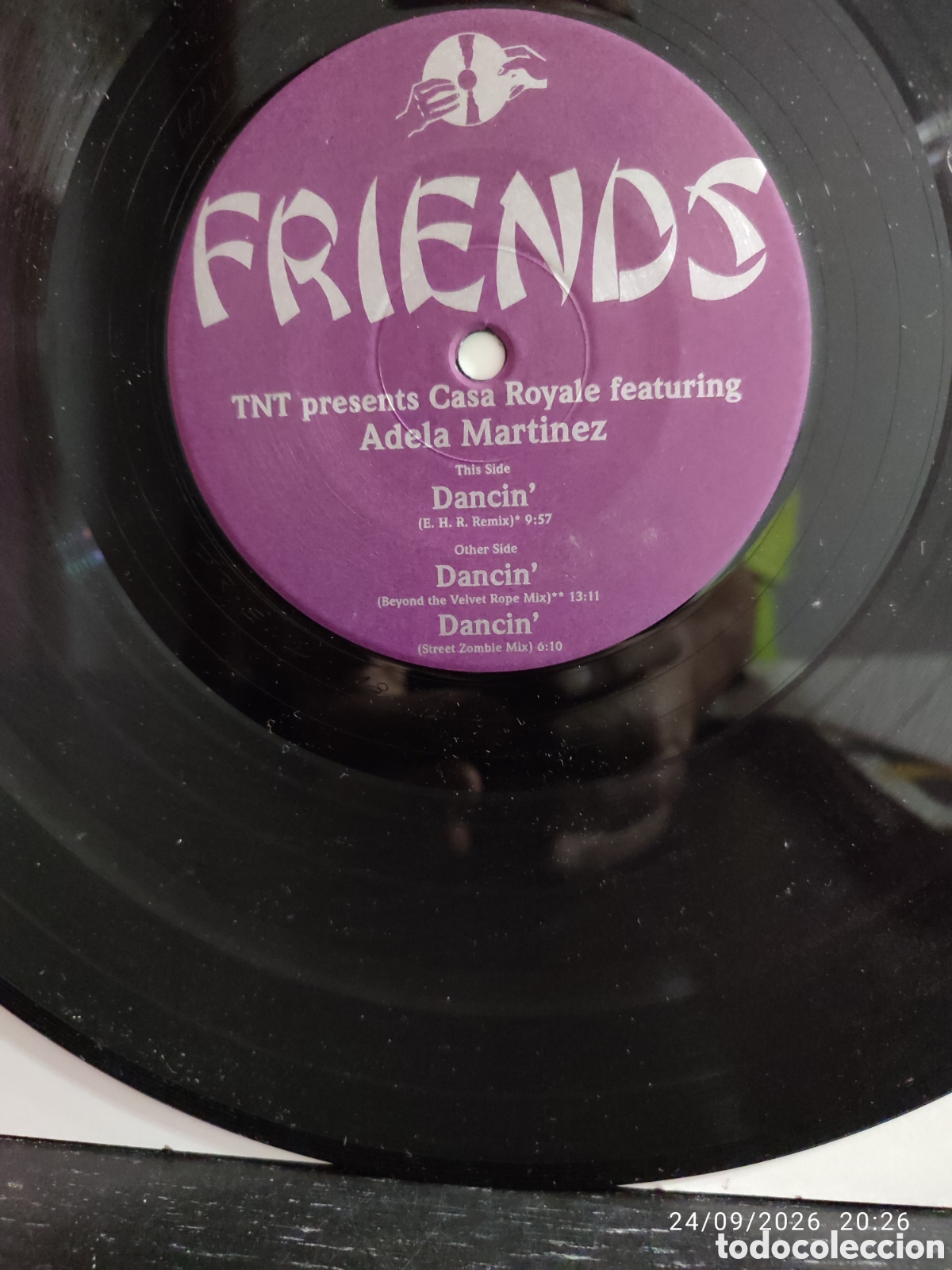 Discos de vinilo: TNT Presents Casa Royale Featuring Adela Martinez &ndash; Dancin - Foto 2