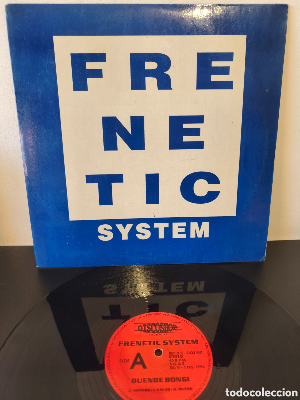 Discos de vinilo: Frenetic System Frenetic System Label/Cat#: Discoshop &ndash; DS-003-MX Vinilo, 12&rdquo;, Maxi-Single, 33 ⅓ RPM