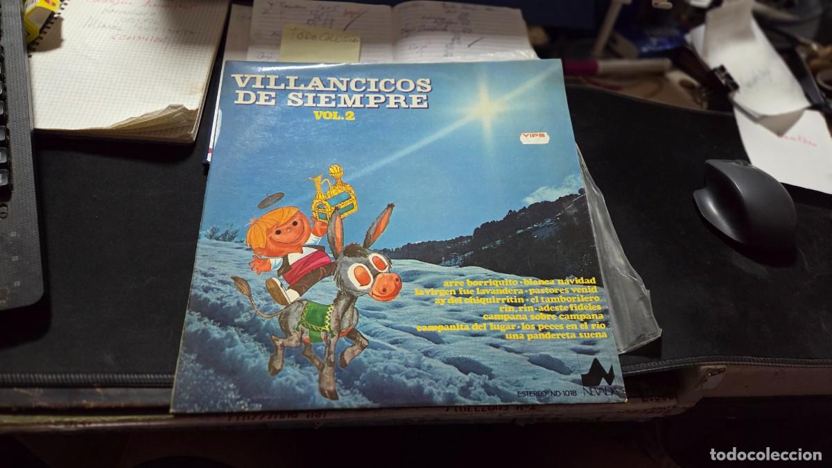 Discos de vinilo: disco de vinilo LP villancico de siempre - Foto 1