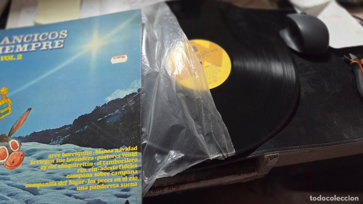 Discos de vinilo: disco de vinilo LP villancico de siempre - Foto 2