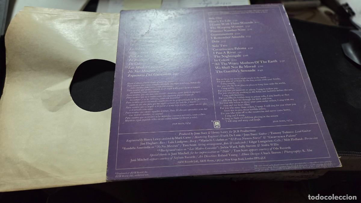 Discos de vinilo: disco de vinilo LP joan baez - Foto 3