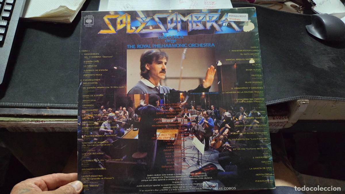 Discos de vinilo: disco de vinilo LP luis cobos - Foto 3