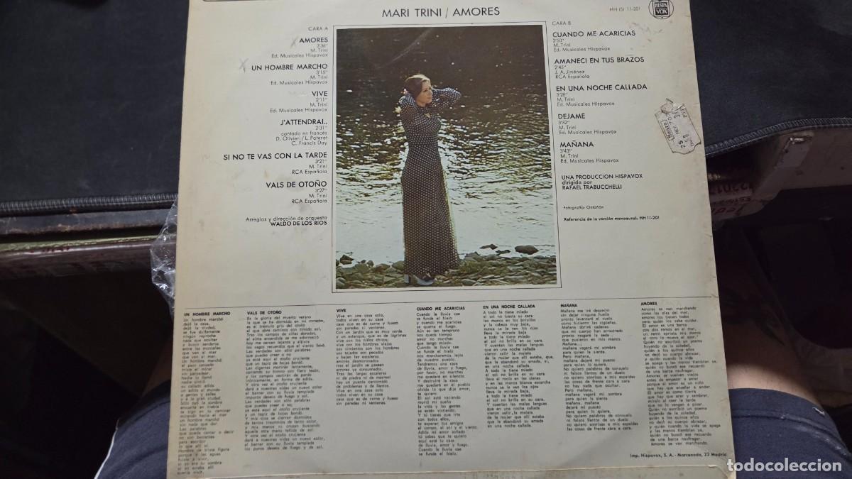 Discos de vinilo: disco de vinilo LPmari trini - Foto 3