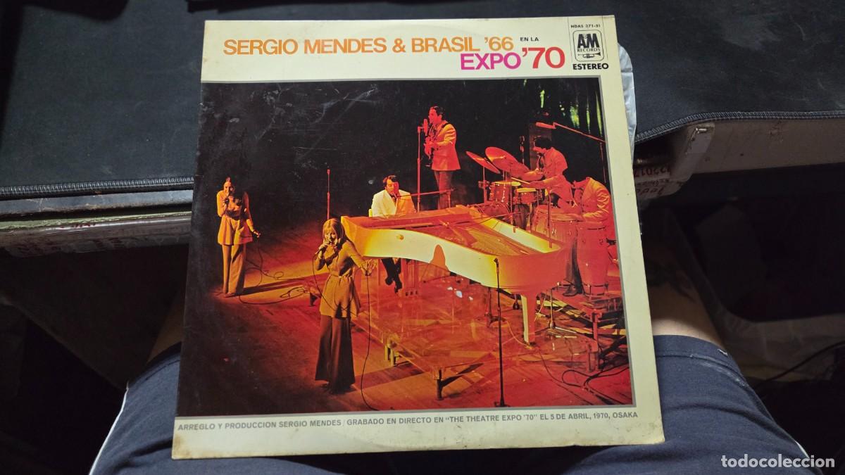Discos de vinilo: disco de vinilo LP sergio mendes brasil 66