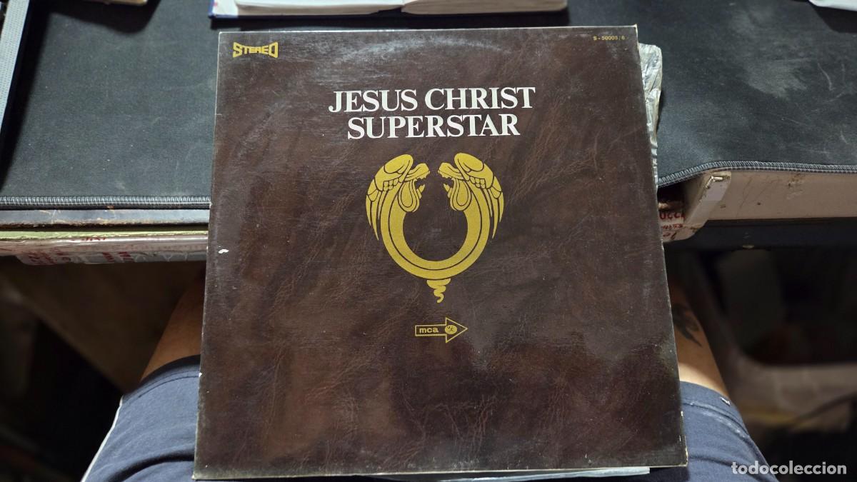 Discos de vinilo: 2 disco de vinilo LP jesus christ superstar