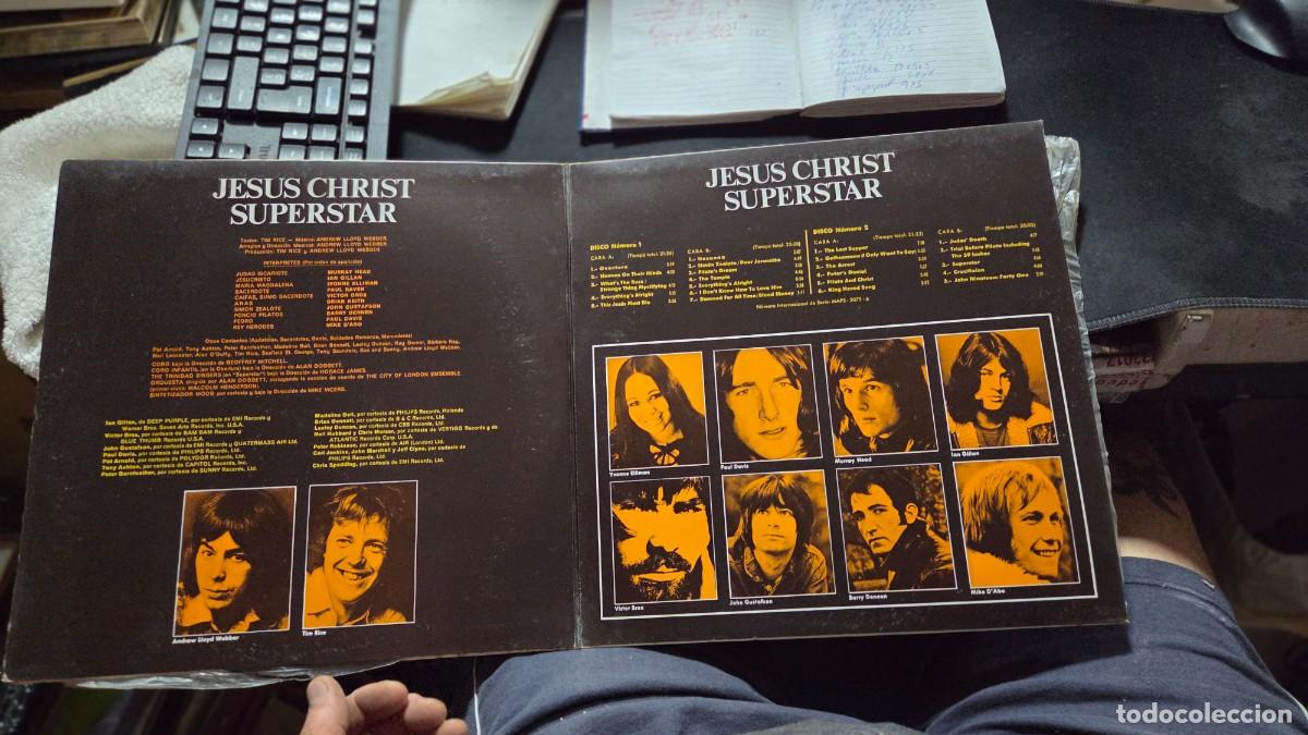 Discos de vinilo: 2 disco de vinilo LP jesus christ superstar - Foto 3