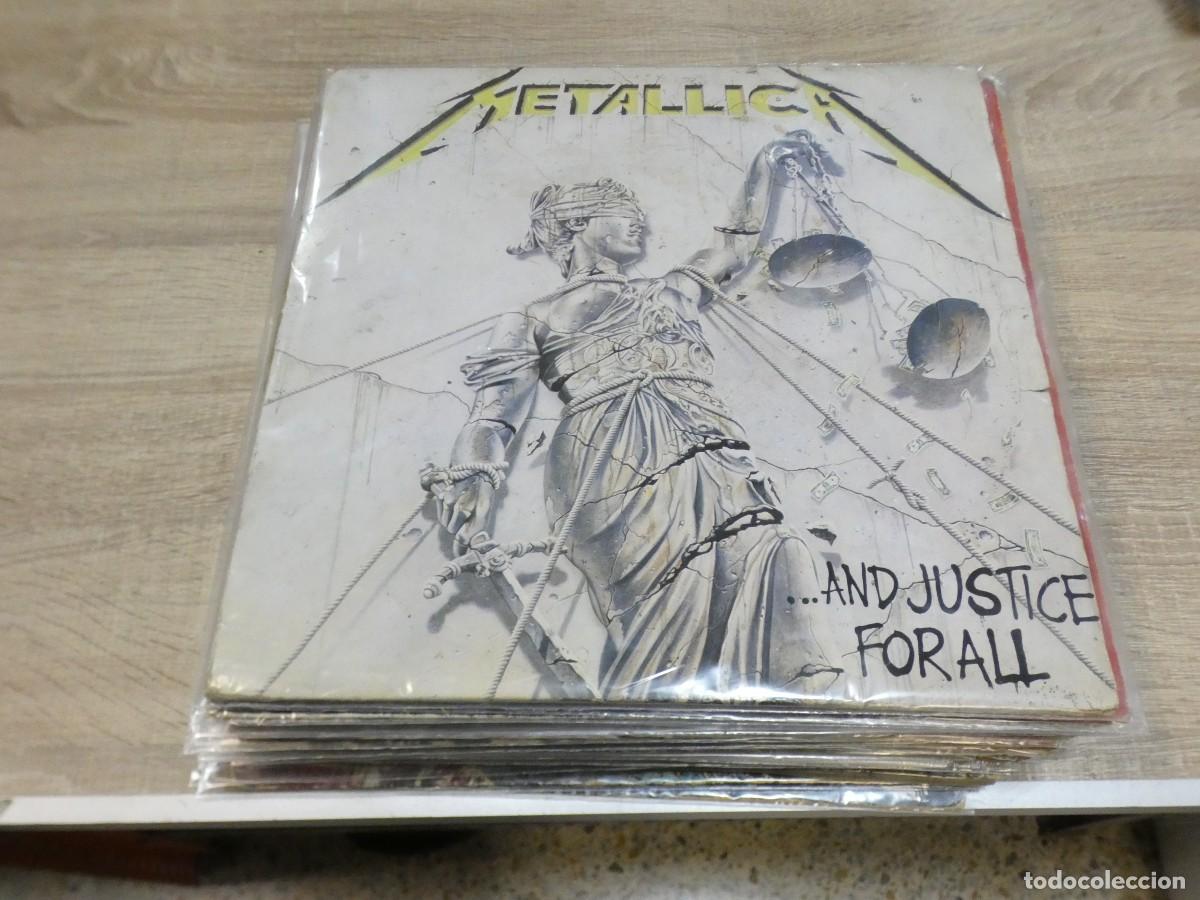 Discos de vinilo: ARKANSAS1980 CAJJ788 VINILO DESTROZADO A TU RIESGO - METALLICA