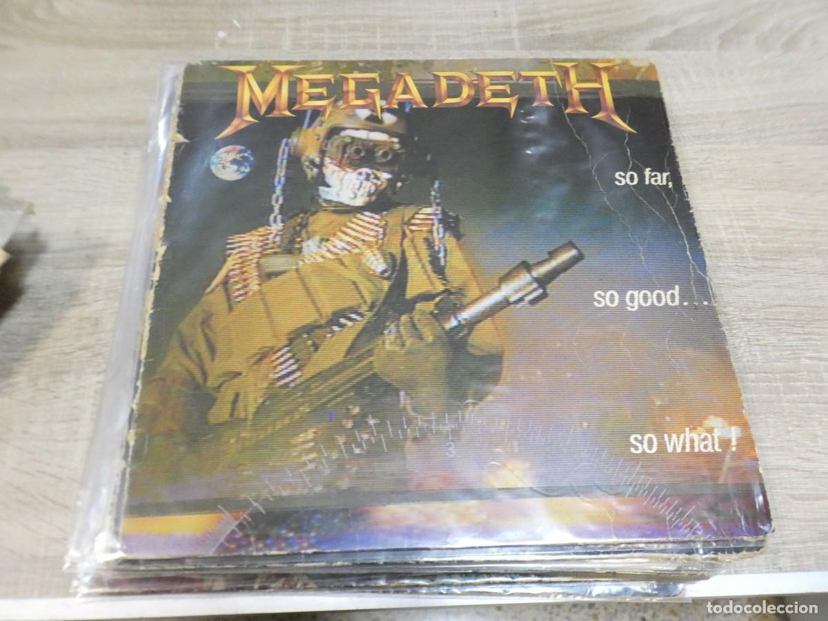Discos de vinilo: ARKANSAS1980 CAJJ788 VINILO DESTROZADO A TU RIESGO - MEGADEATH