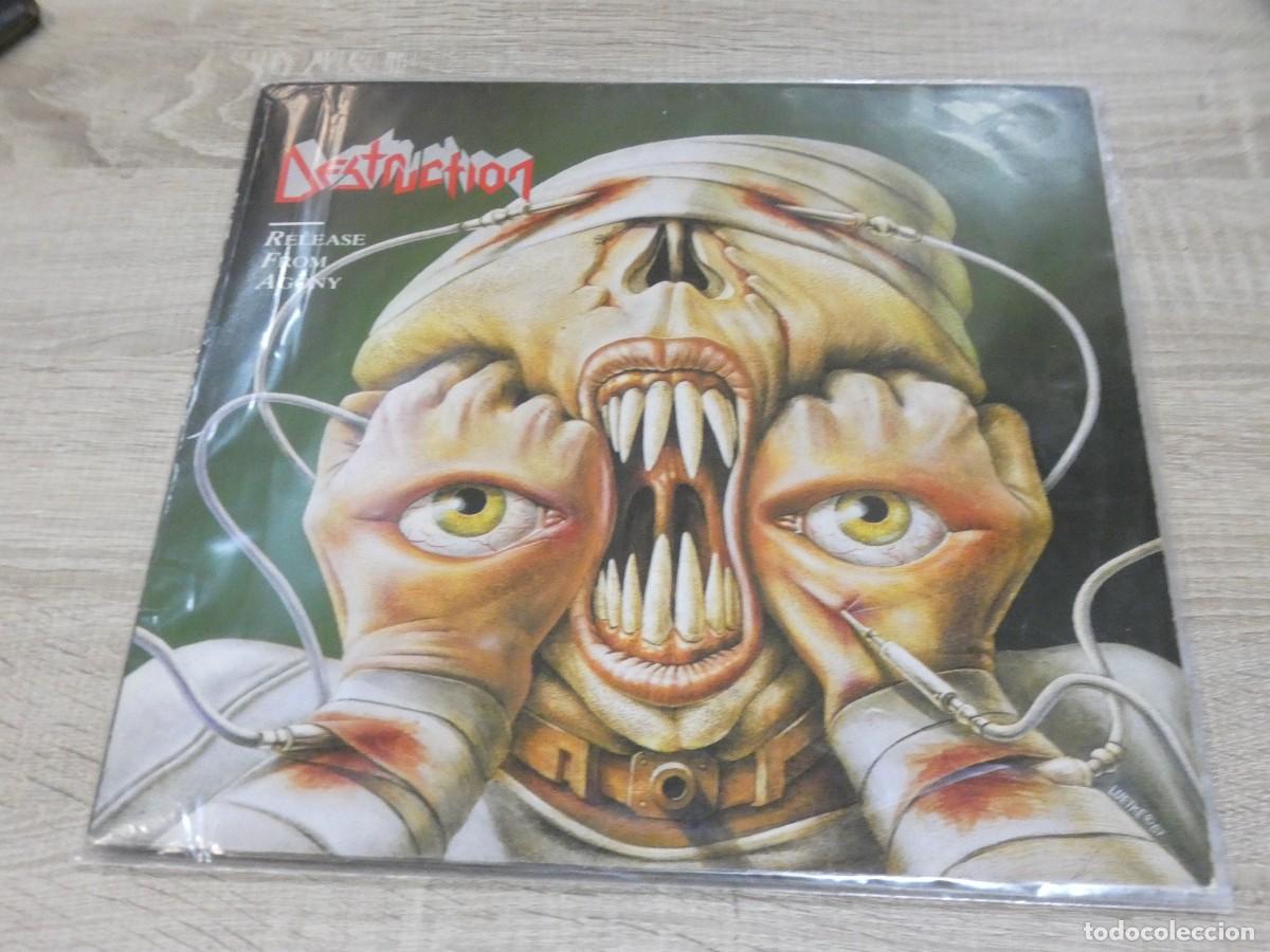 Discos de vinilo: ARKANSAS1980 CAJJ788 VINILO MUY USADO AUN REPRODUCIBLE - DESTRUCTION