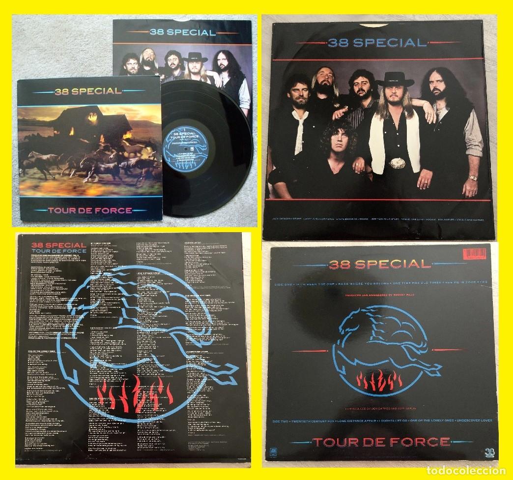 Discos de vinilo: lynyrd skynyrd, 38 special / tour de force, 1&ordf; EDIC. ORIG. USA + ENCARTE, SURE&Ntilde;O !! EXCELENTE !!!!