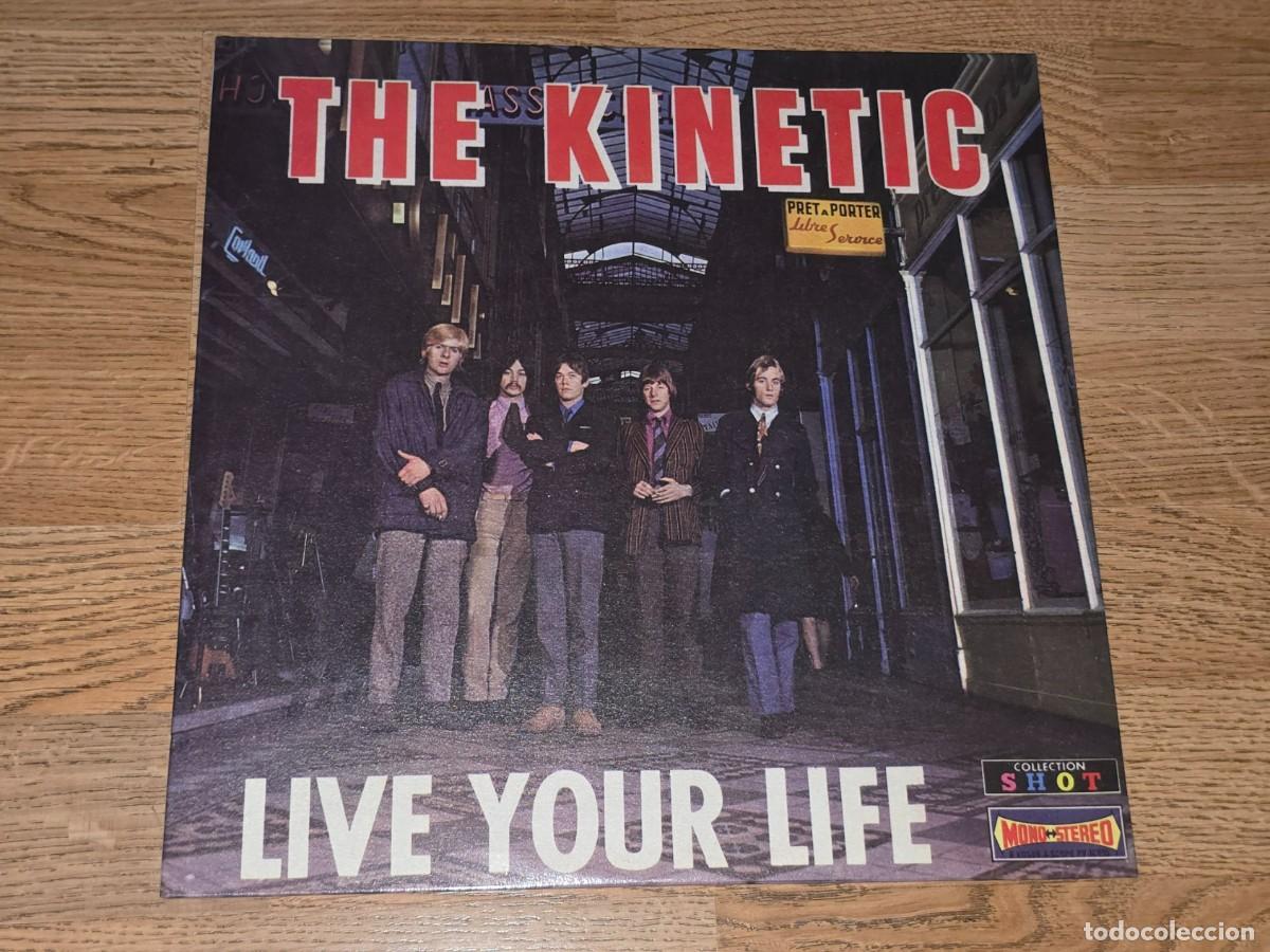 Discos de vinilo: THE KINETIC LP Live Your Life 1967. Edic. 2007 *NUEVO* Psychedelic Rock / Art Rock