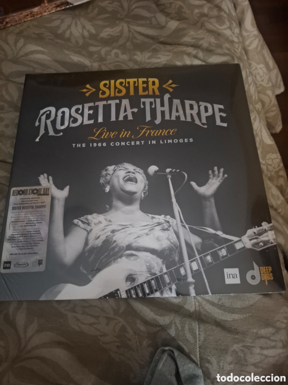 Discos de vinilo: Sister Rosetta Tharpe Live In Limoges Francia 1966 2lp