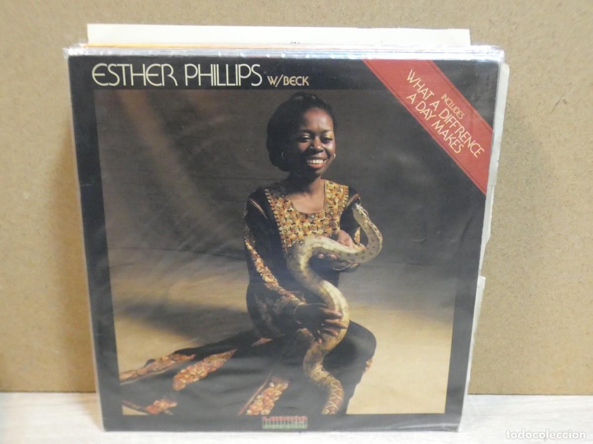 Discos de vinilo: ARKANSAS1980 CAJJ767 VINILO LEVE USO AUN CORRECTO ESTHER PHILLIPS