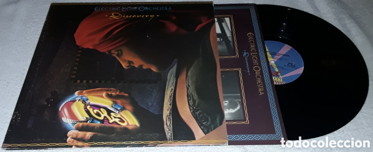 Discos de vinilo: LP - ELECTRIC LIGHT ORCHESTRA - ELO - DISCOVERY - GATEFOLD - 1&deg; EDICI&Oacute;N MADE IN CANADA 1979