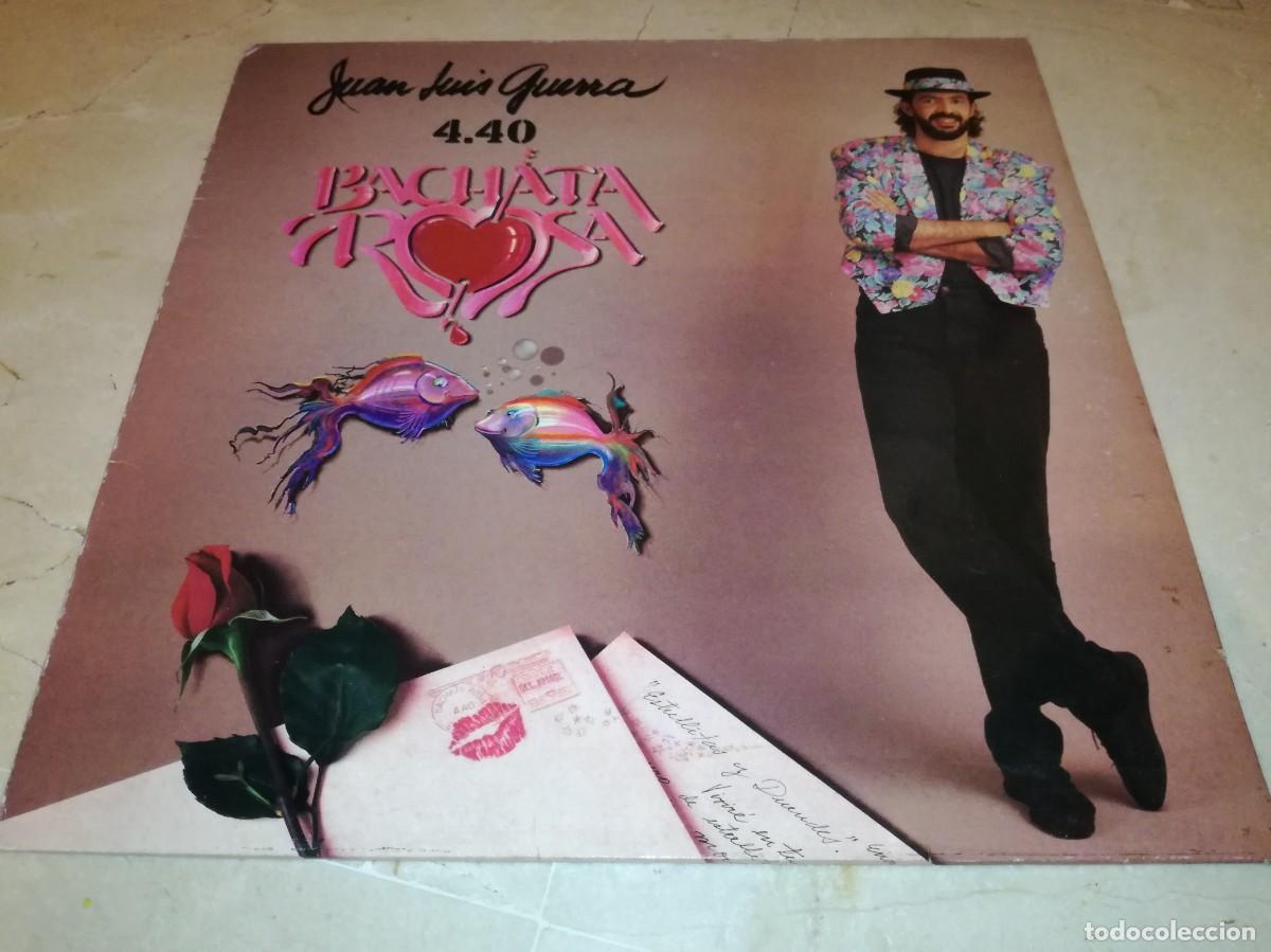 Discos de vinilo: JUAN LUIS GUERRA 4. 40-BACHATA ROSA-CONTIENE ENCARTE-ORIGINAL 1990