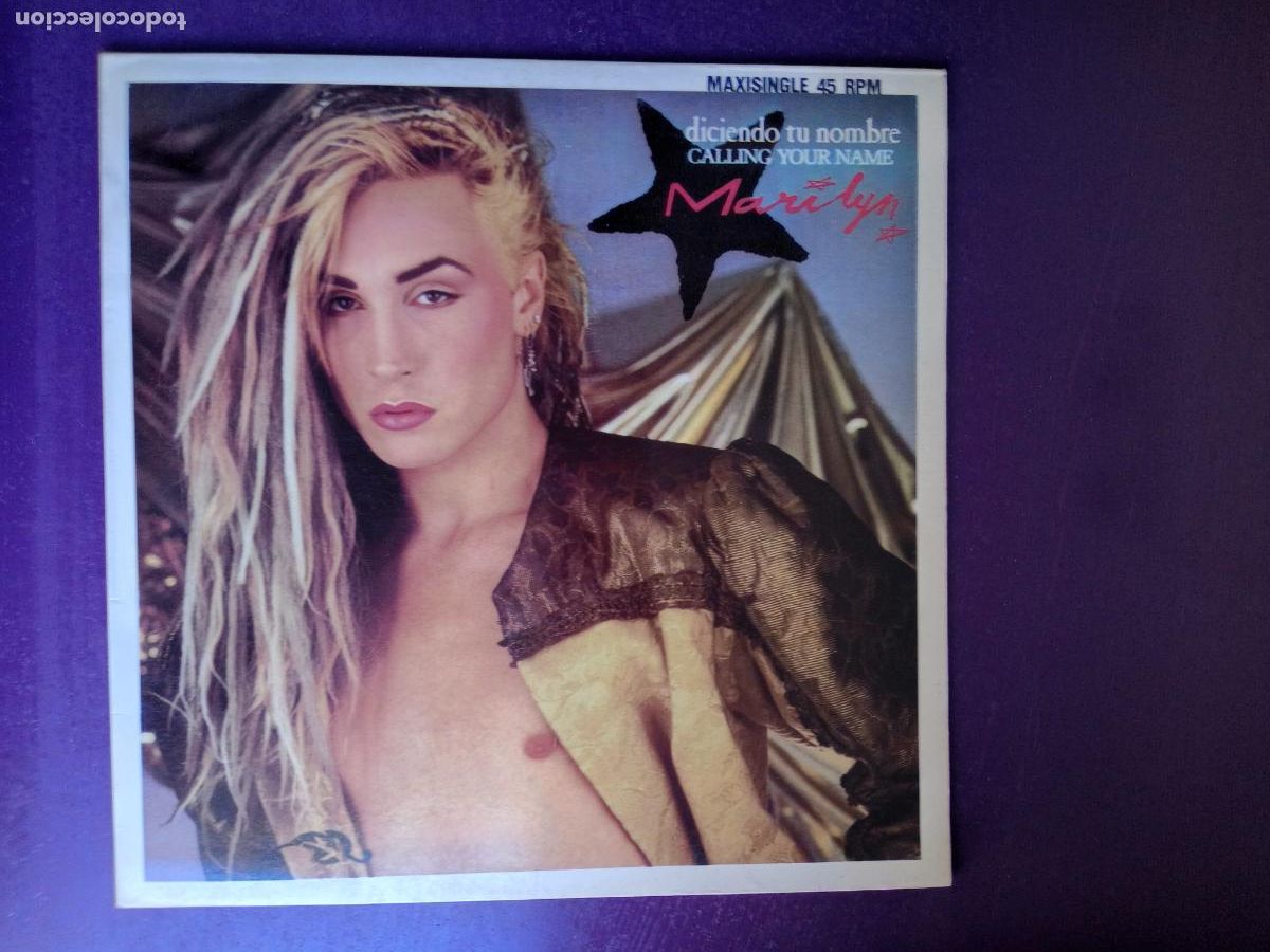 Discos de vinilo: Marilyn &lrm;- MAXI MERCURY 1983 - Calling Your Name (diciendo tu nombre) +1 ELECTRONICA SYNTH POP 80'S