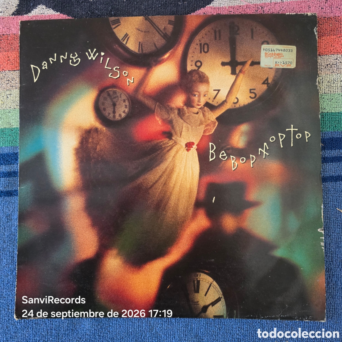 Discos de vinilo: [LP] DANNY WILSON: BEBOP MOPTOP (VIRGIN) (1989)