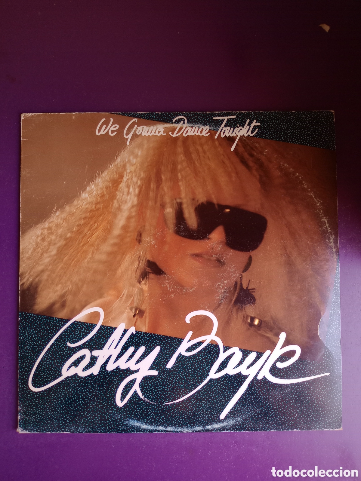 Discos de vinilo: Cathy Bayle &ndash; We Gonna Dance Tonight - MAXI LEVEL 1990 - ELECTRONICA DISCO 80'S - SIN USO