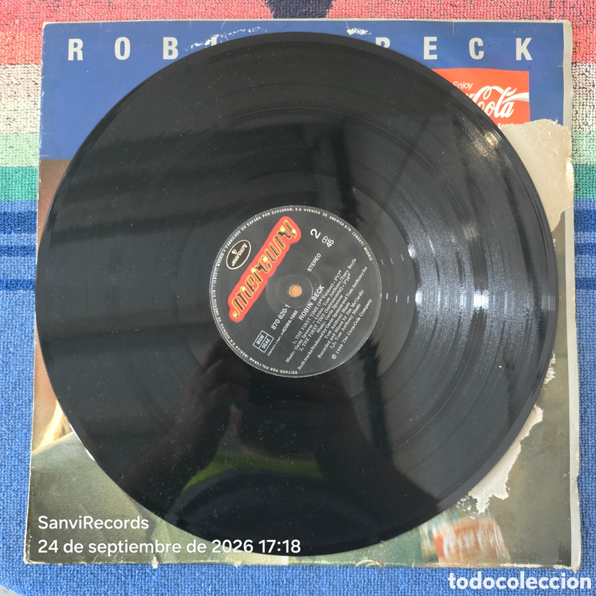Discos de vinilo: [MAXI SINGLE] ROBIN BECK: FIRST TIME (MERCURY) (1988) - Foto 3