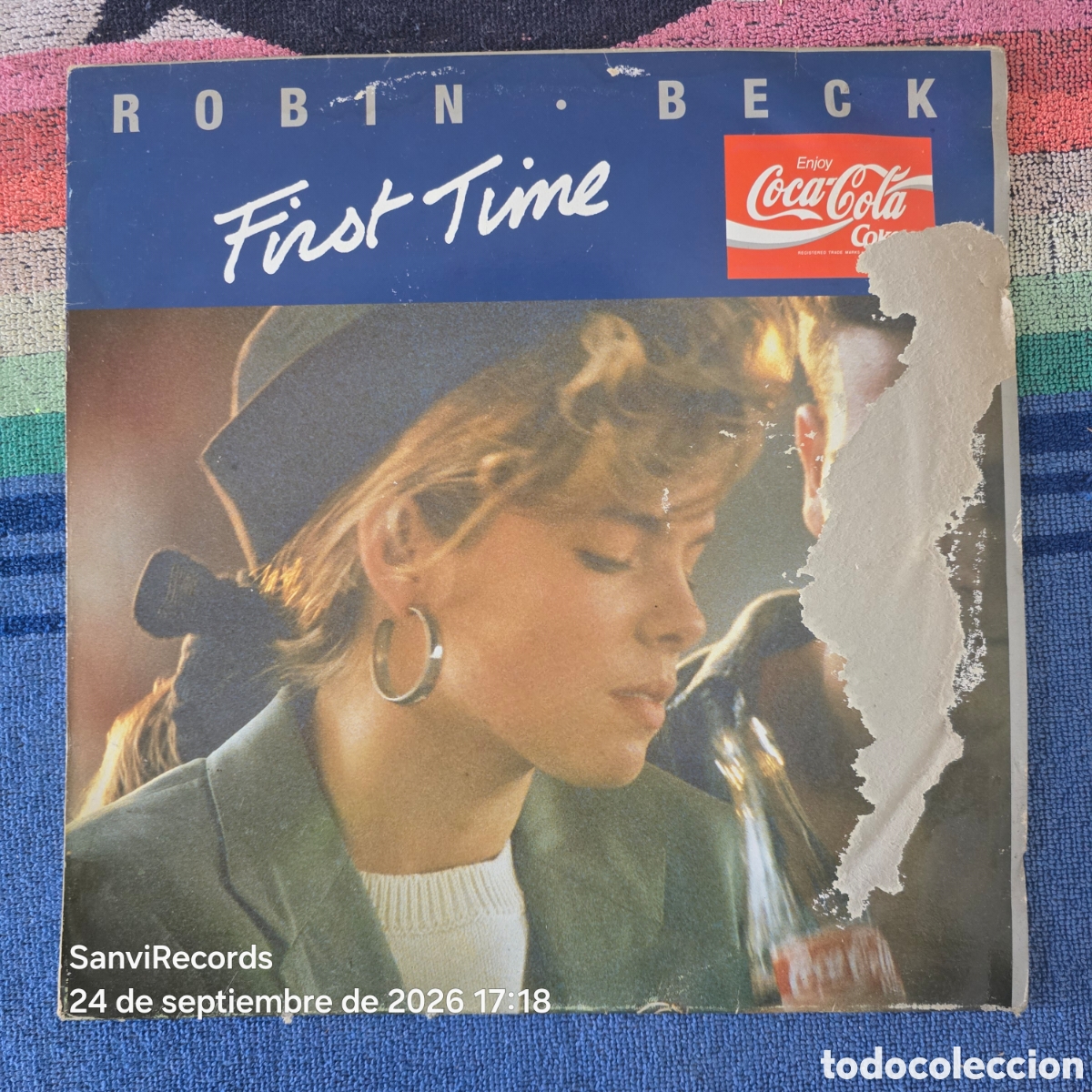 Discos de vinilo: [MAXI SINGLE] ROBIN BECK: FIRST TIME (MERCURY) (1988) - Foto 1