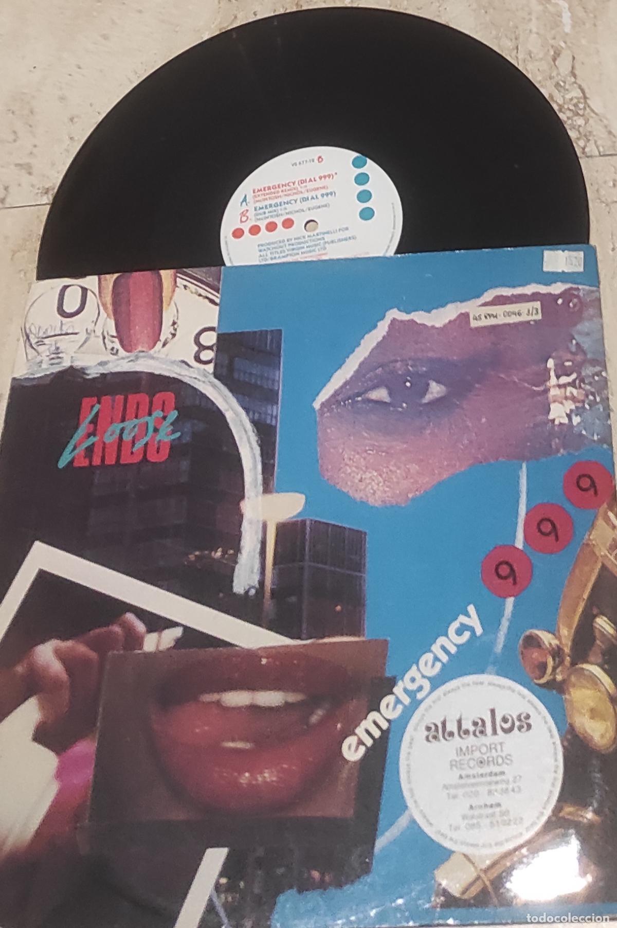 Discos de vinilo: Loose Ends &ndash; Emergency (Dial 999)-MAXI-ELECTRIC FUNK SOUL