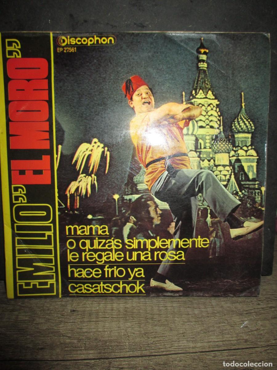 Vinyl-Schallplatten: 943- Vinilo EP Emilio &rdquo;El Moro&rdquo; &ndash; Mam&aacute; (1969) / Muy buen estado