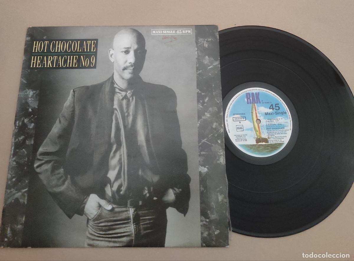 Discos de vinilo: Hot Chocolate &ndash; Heartache No 9-MAXI-ESPA&Ntilde;A- ELECTRIC FUNK SOUL DISCO