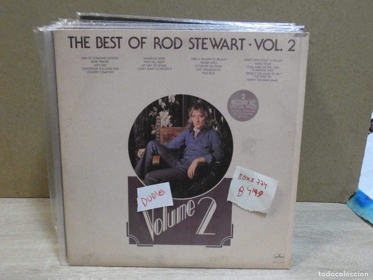 Dischi in vinile: ARKANSAS1980 BOXX774 VINILO LEVE USO AUN CORRECTO ROD STEWART VOL..2 DOBLE LP