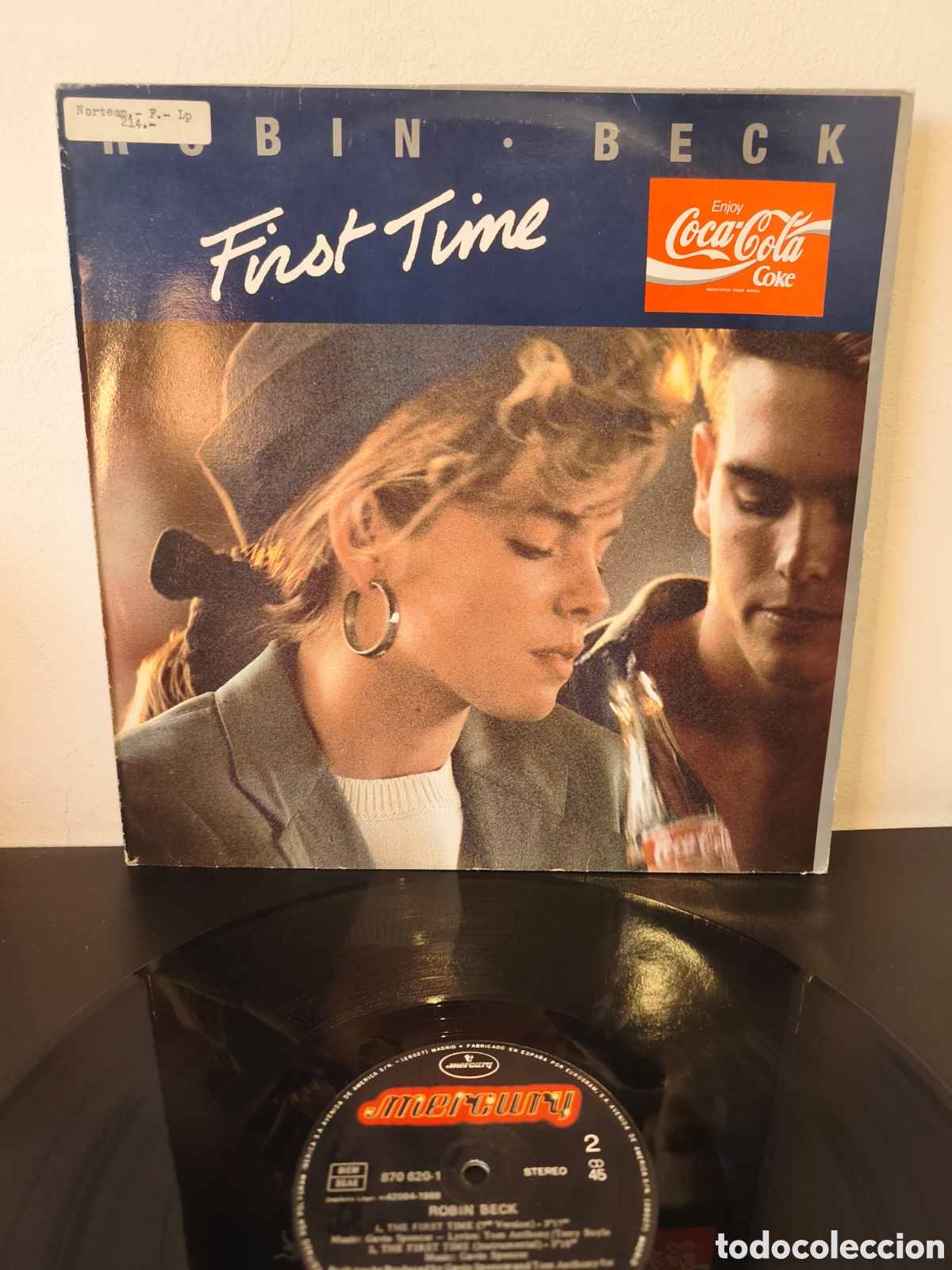 Discos de vinilo: Robin Beck First Time Label/Cat#: Mercury &ndash; 870 620-1 Vinilo, LP, &Aacute;lbum Espa&ntilde;a Year: 1988 Genre: Pop