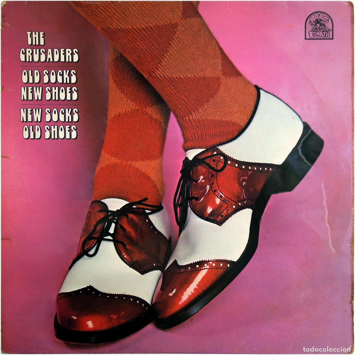 Discos de vinilo: The Crusaders - Old Socks, New Shoes...New Socks, Old Shoes - LP UK 1971 - Rare Earth SRE 3001