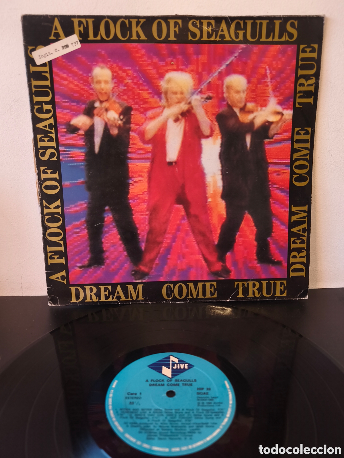 Discos de vinilo: A Flock of Seagulls Dream Come True Label/Cat#: Jive &ndash; HIP 32 Vinilo, LP, &Aacute;lbum, Est&eacute;reo LA.1