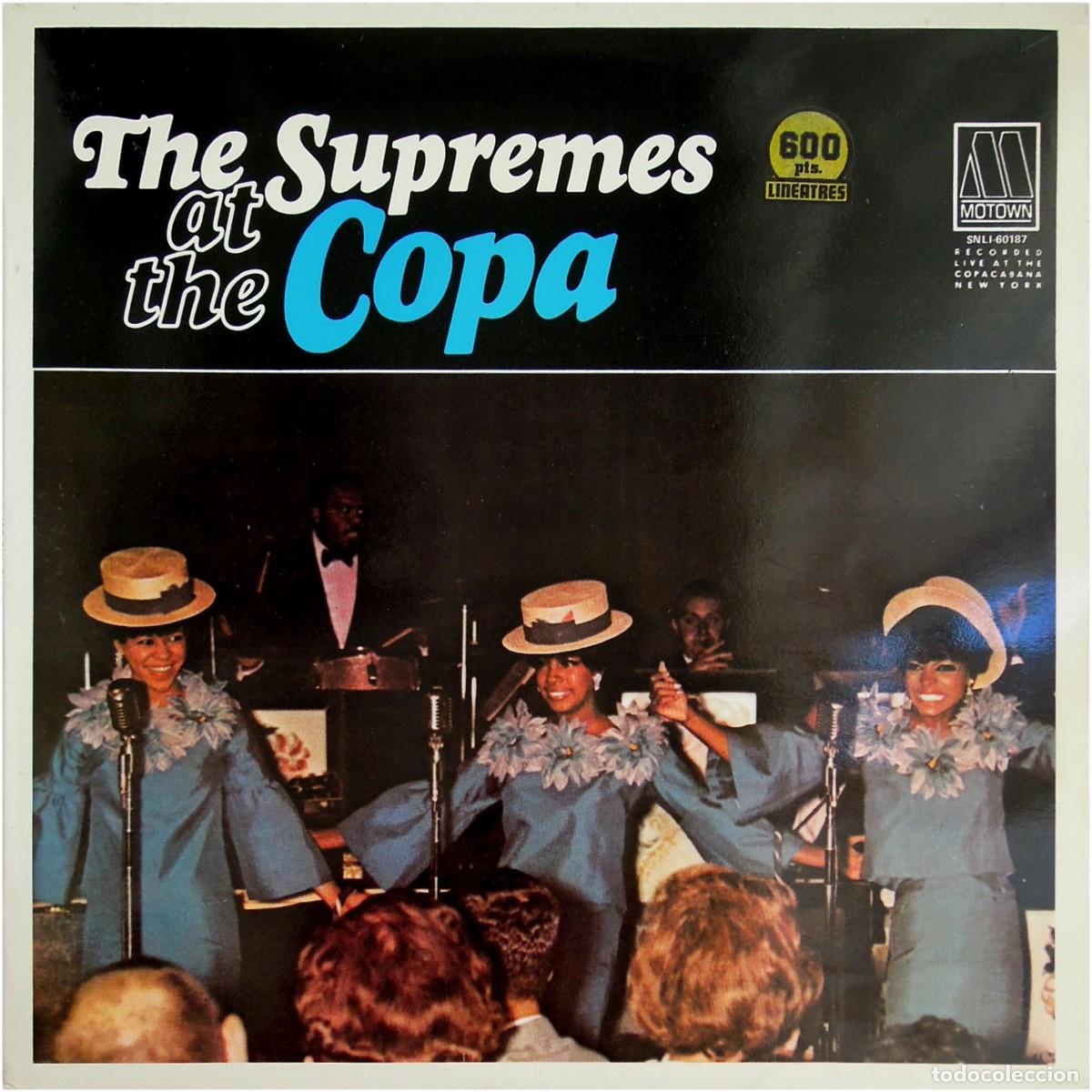 Vinyl records: The Supremes - At The Copa - LP Spain 1985 (Re) - Motown SNL1 60187 - VG+/VG+
