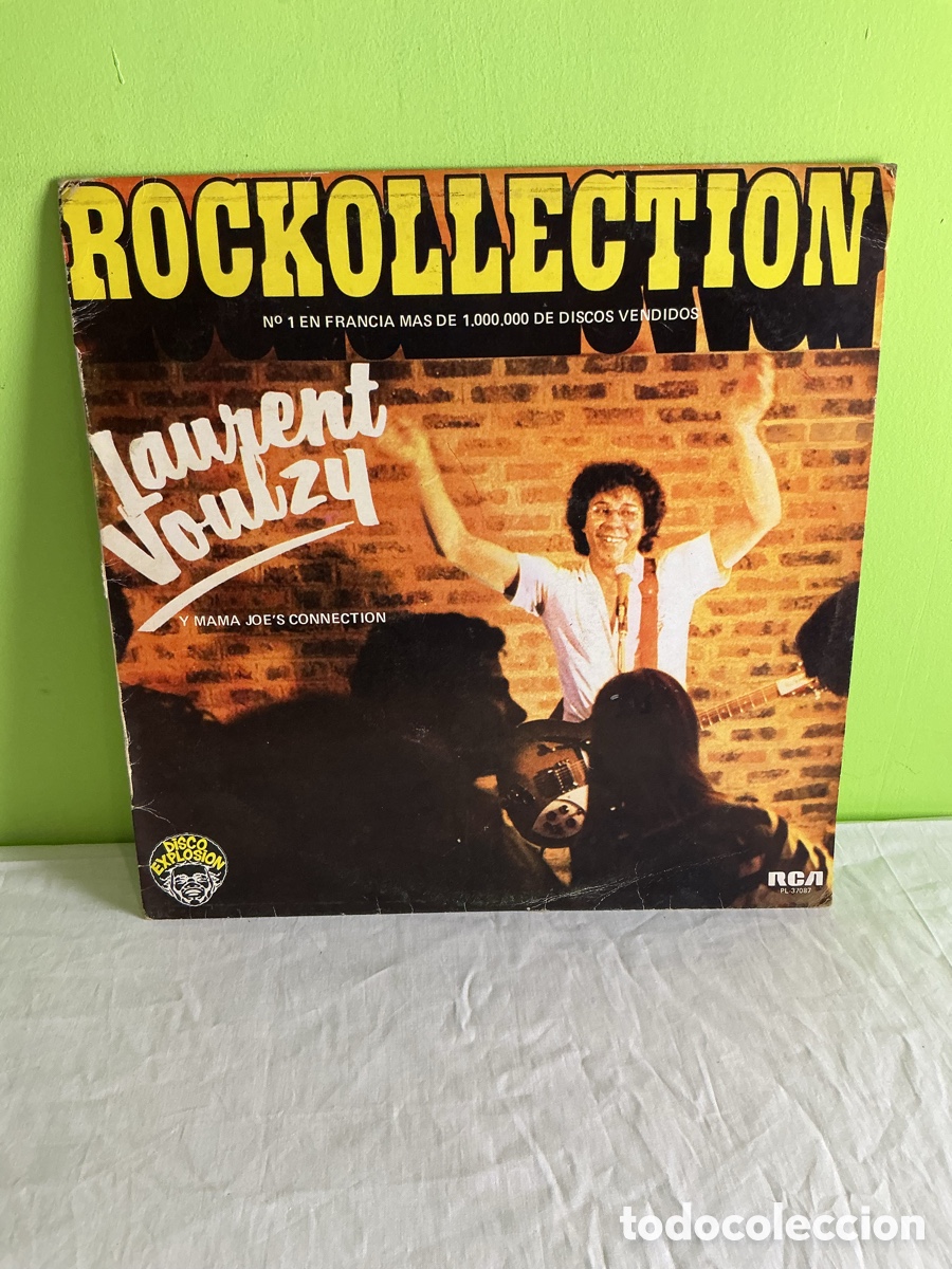 Dischi in vinile: Laurent Voulzy &ndash; Rockollection / Mama Joe&rsquo;s Connection. Maxi single 12&Prime; RCA