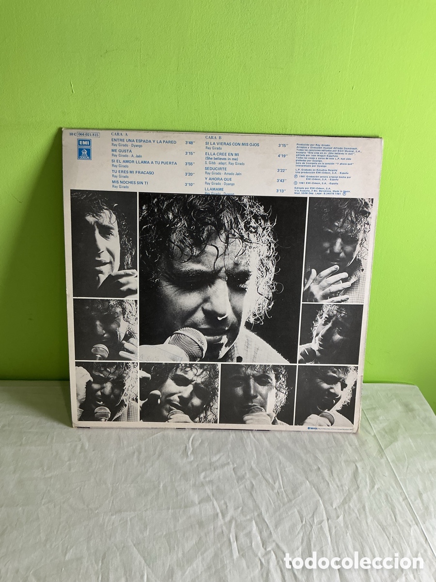 Discos de vinilo: Dyango &ndash; Entre una espada y la pared. LP Odeon EMI - Foto 10