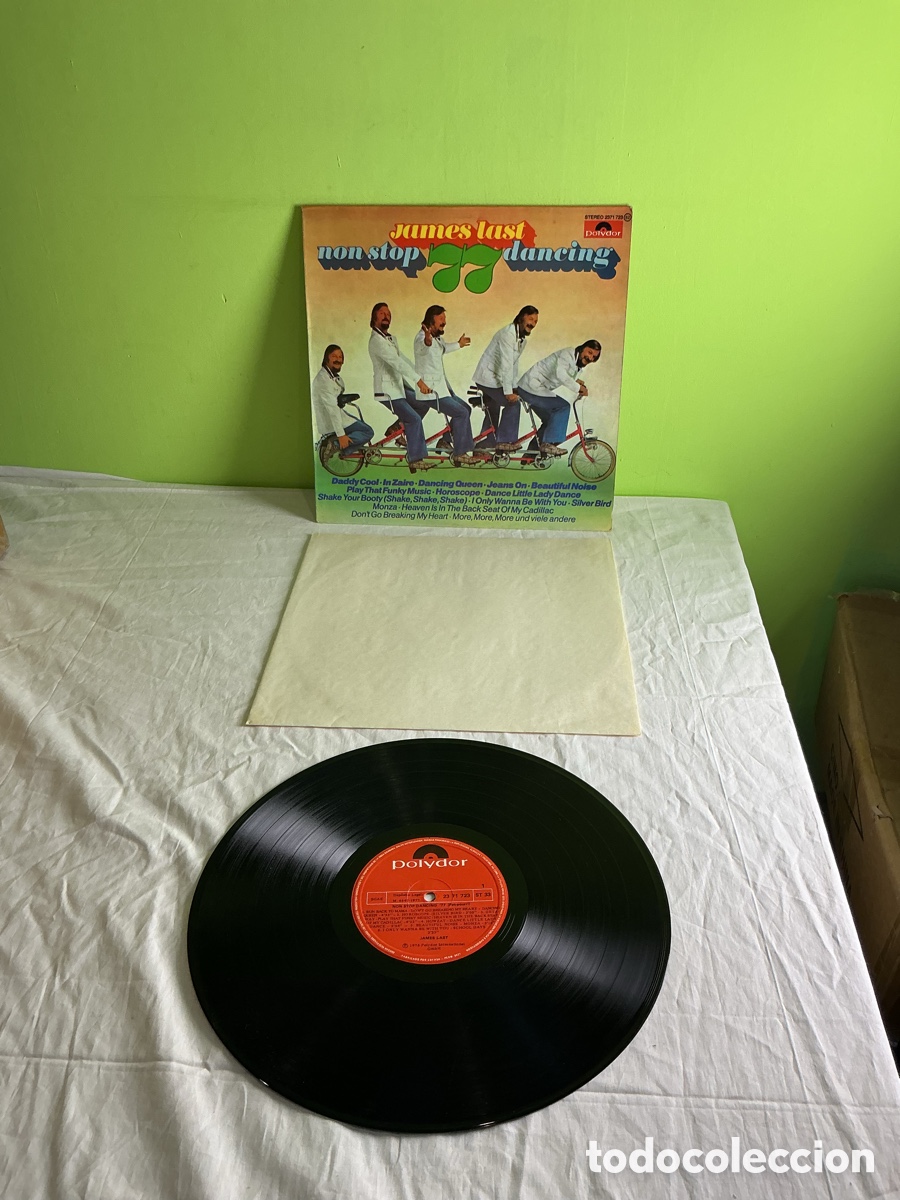Discos de vinilo: James Last &ndash; Non Stop Dancing &rsquo;77. LP Polydor - Foto 2