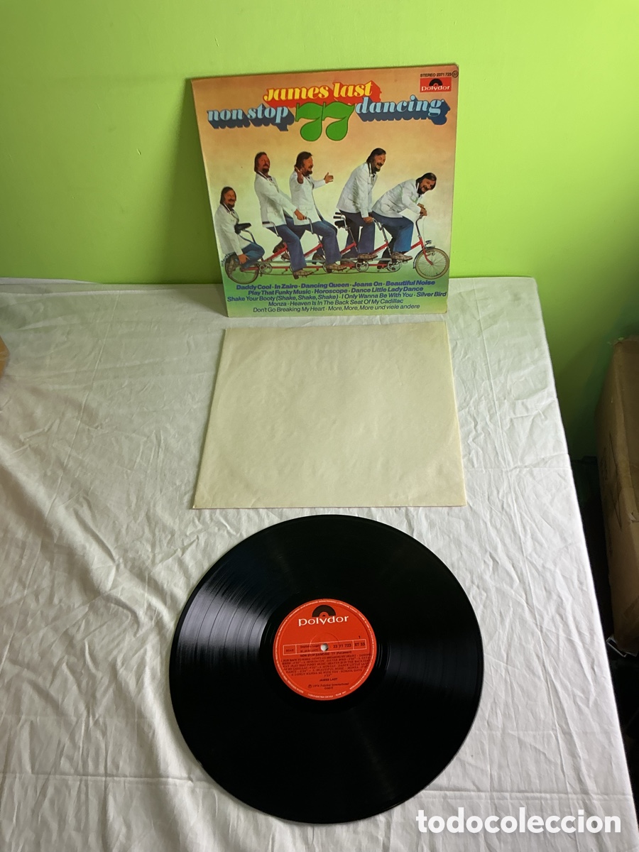Discos de vinilo: James Last &ndash; Non Stop Dancing &rsquo;77. LP Polydor - Foto 6