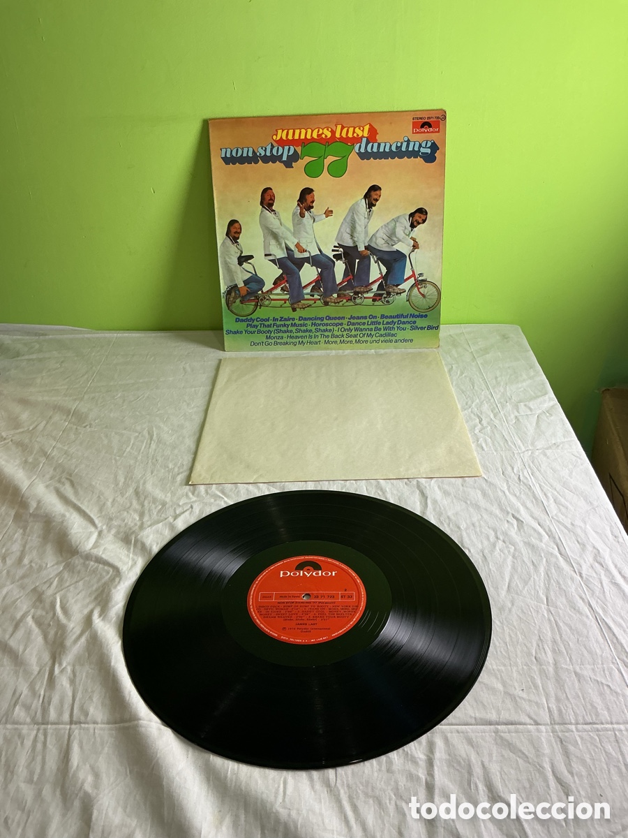 Discos de vinilo: James Last &ndash; Non Stop Dancing &rsquo;77. LP Polydor - Foto 7