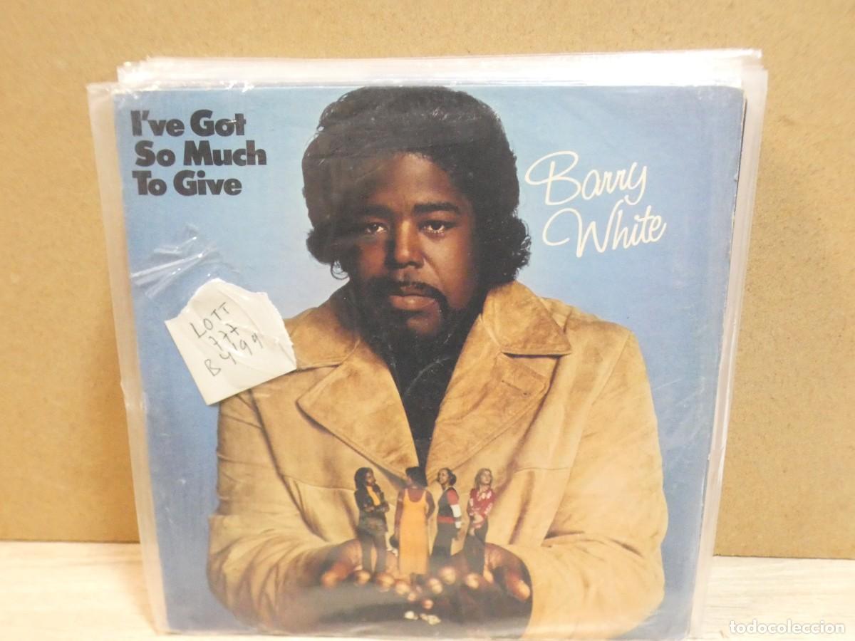 Discos de vinilo: ARKANSAS1980 LOTT777 VINILO LEVE USO AUN CORRECTO BARRY WHITE