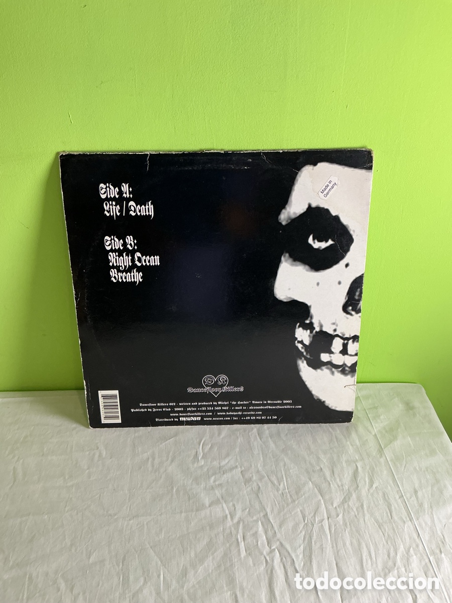 Discos de vinilo: The Hacker &ndash; Life / Death E.P. Vinilo 12&Prime;, Dancefloor Killers - Foto 9