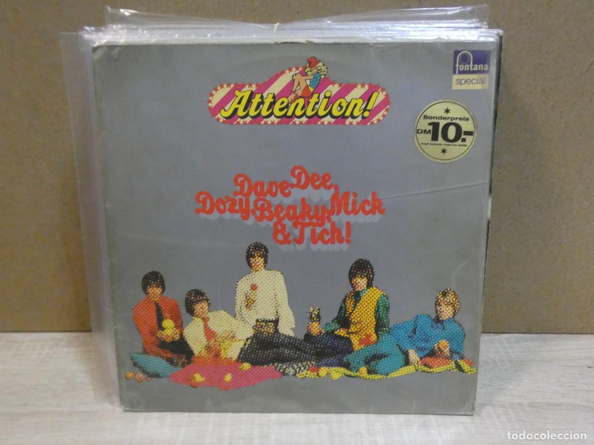 Discos de vinilo: ARKANSAS1980 CAJJ784 VINILO BUEN ESTADO ATTENTION DAVE DEE DORY BEAKY MICK & TICH