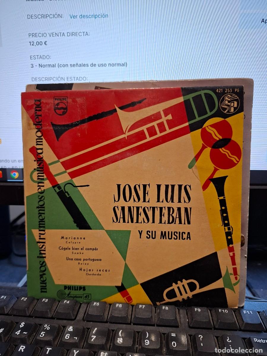 Discos de vinilo: JOSE LUIS SANESTEBAN Y SU ORQUESTA - MARIANNE - EP DE VINILO