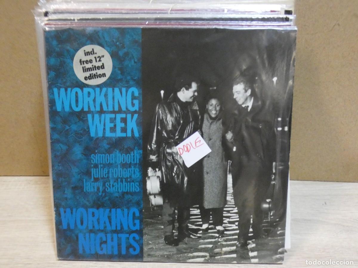 Discos de vinilo: ARKANSAS1980 CAJJ784 VINILO LEVE USO AUN CORRECTO WORKING WEEK WORKING NIGHTS DOBLE LP