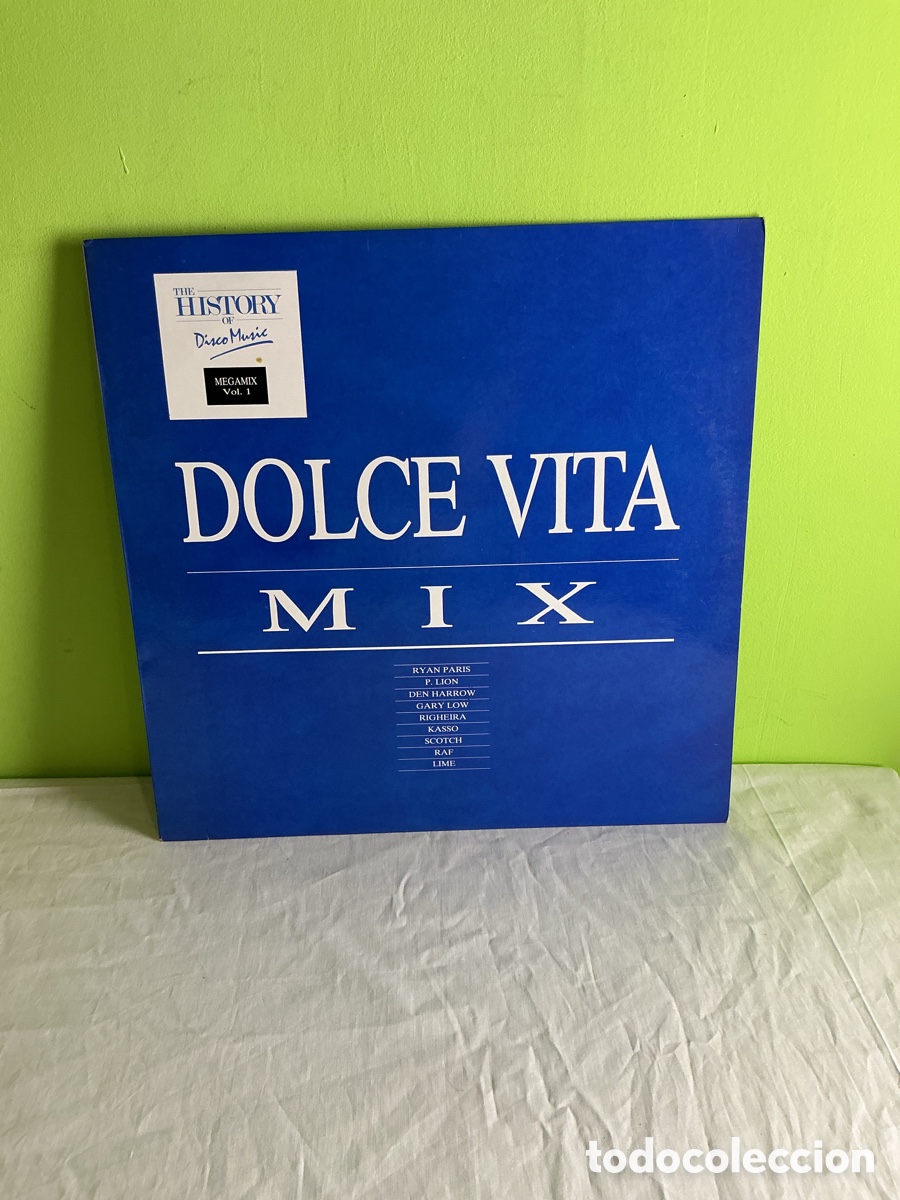 Discos de vinilo: Dolce Vita Mix Vol. 1 &ndash; LP Max Music 1987, Toni Peret y Jos&eacute; M.&ordf; Castells