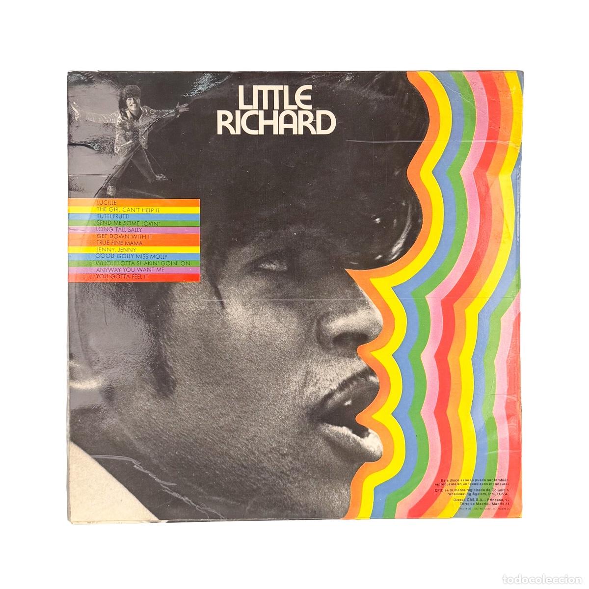 Discos de vinilo: LP. Little Richard. Grandes Exitos (VG+/G+) - Foto 2
