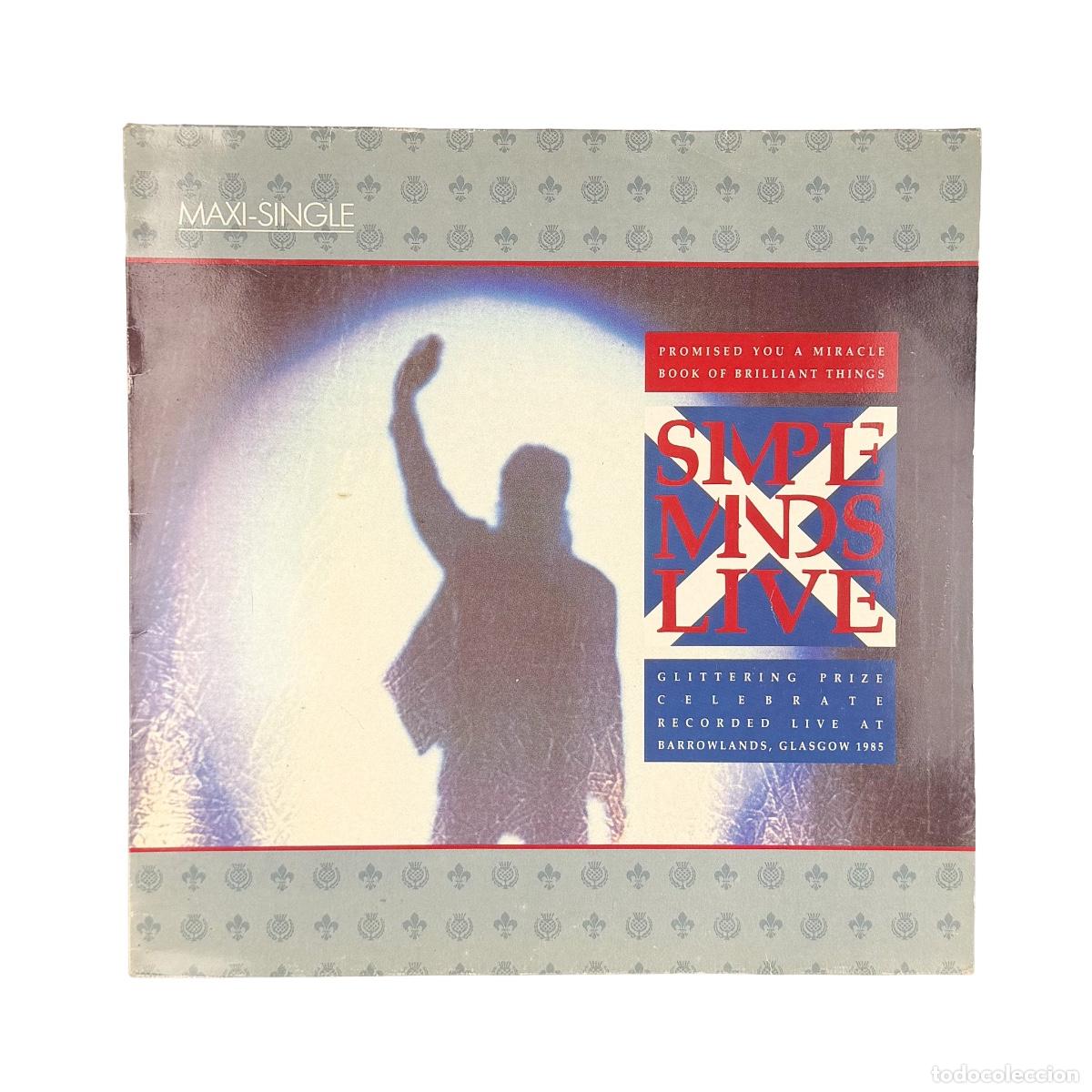Discos de vinilo: MAXI LP. Simple Minds. Promised You A Miracle / Book Of Brilliant Things / Glittering Prize (VG/VG+