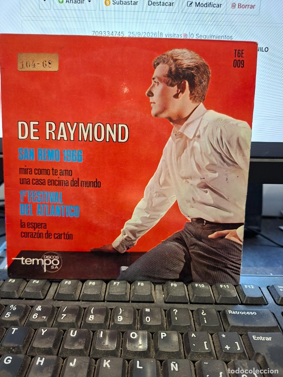 Discos de vinilo: DE RAYMOND - MIRA COMO TE AMO - EP DE VINILO