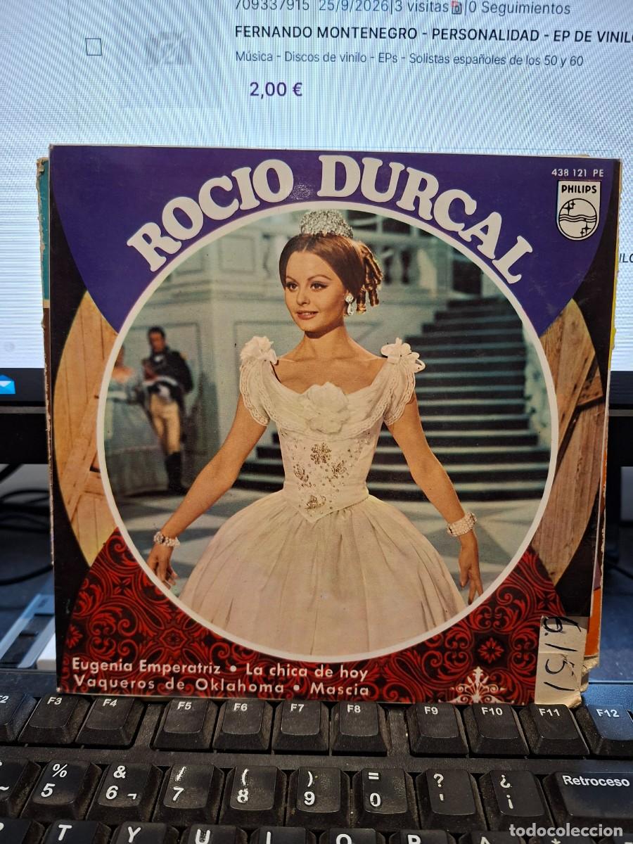 Discos de vinilo: ROCIO DURCAL - EUGENIA EMPERATRIZ - EP DE VINILO