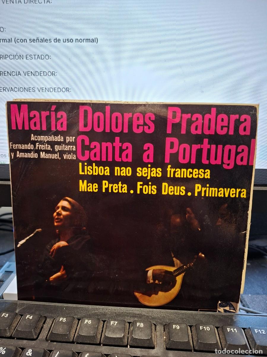 Discos de vinilo: MARIA DOLORES PRADERA CANTA A PORTUGAL - EP DE VINILO