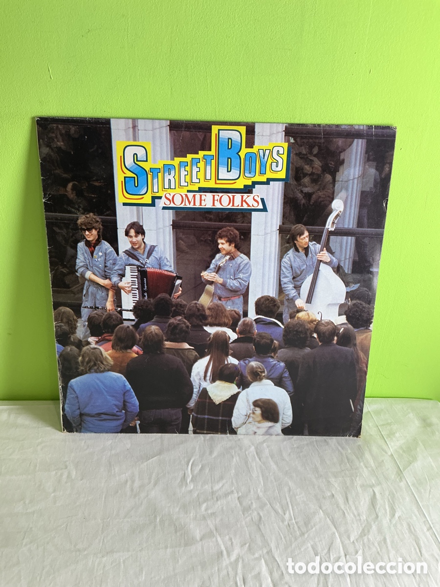 Discos de vinilo: Street Boys &ndash; Some Folks. LP Edigsa