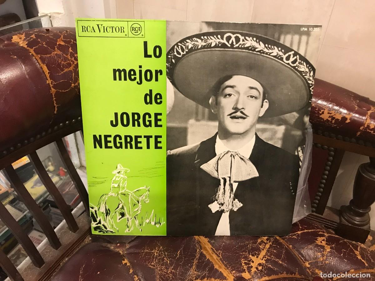 Discos de vinilo: LP. LO MEJOR DE JORGE NEGRETE